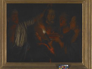 Salome Keresztelő János fejével (olaj, vászon)