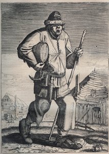 Tintakereskedő - flamand gravírozás