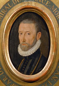 Gaspard de Coligny, admirális, államférfi, a hugenotta párt vezetője, meggyilkolták St ... alkotó: School French