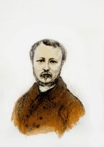 Gerard de Nerval (színes metszet) alkotó: School French