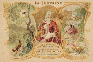 Jean de La Fontaine (nyomtatás) alkotó: School French