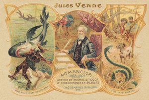 Jules Verne és híres művei (nyomtatás) alkotó: School French