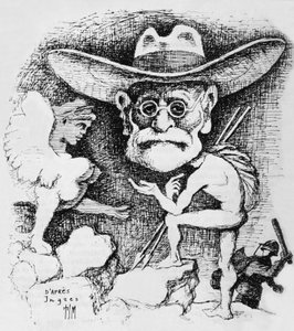 Oidipusz-komplexus (metszet) alkotó: School French