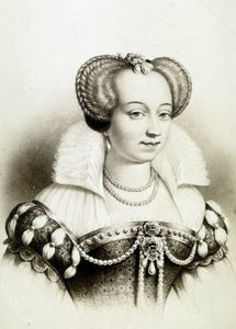Valois Margit, Margot királynő (1553-1615), navarrai királynő, IV. Henrik első felesége portréja.