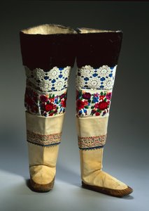 Boots, Grönland (vegyes technika) alkotó: School Inuit