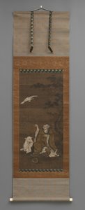 Ember szarvas, repülő daru alkotó: Japanese School