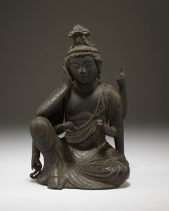 Nyoirin Kannon (bronz) alkotó: Japanese School