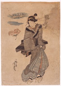 Cím nélkül (színes fametszet) alkotó: School Japanese