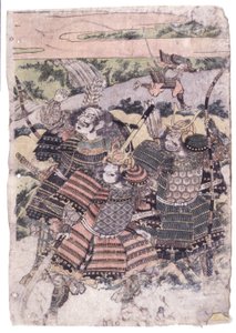 Cím nélkül (színes fametszet) alkotó: School Japanese