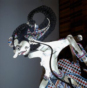 Wayang (árnyékbábok) alkotó: School Javanese