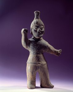 Művészeti mag: ördögűző figurája. A három királyság időszaka (Kr. e. 57-668). Párizs, Cernuschi Múzeum alkotó: School Korean