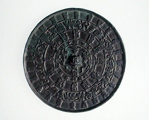 Zodiákus tükör, Koryo-dinasztia, 1100-1300 körül (bronz) alkotó: School Korean