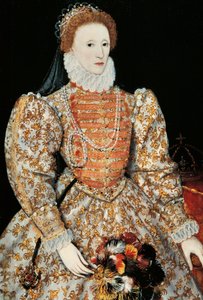 I. Erzsébet királynő, 1575 körül (olaj, tábla)