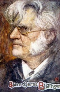 Bjørnstjerne Martinius Bjørnson (színes litó) alkotó: School Norwegian