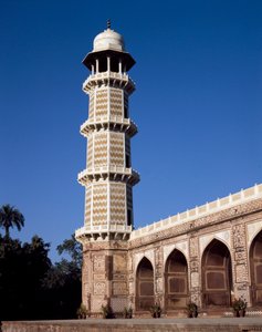 Jahangir mauzóleum sírja