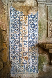 Vadászjeleneteket ábrázoló panel, Tarouca, Portugália (kerámialapok)