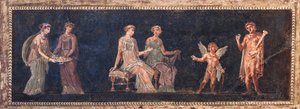 Dionüszoszi jelenet, Herculaneum alkotó: School Roman