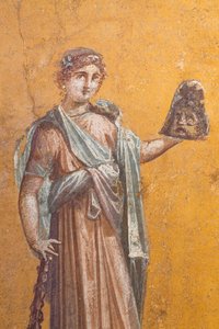 Melpomene, Pompeji alkotó: School Roman