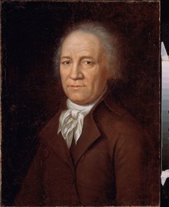 Andrej Bolotov gazda (1738-1833) portréja. Orosz mester festménye, olaj, vászon, 18. század vége. Állami Történeti Múzeum, Moszkva. alkotó: School Russian