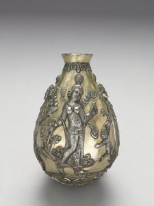 Anahita Vessel, 300-500 (öntött, emelt, repoussé, üldözött és aranyozott ezüst)
