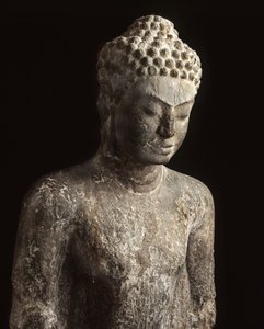 Buddha, Dvaravati-korszak (bronz)