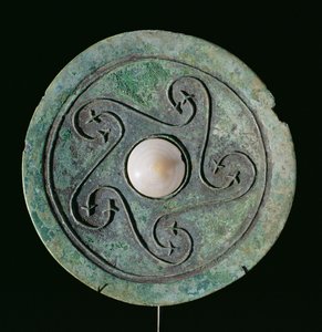 Mirror, Dongson kultúra Kr.e. 200-200, Vietnam (bronz)
