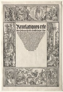 Határ – Krisztus keresztségével alkotó: School of Albrecht Dürer
