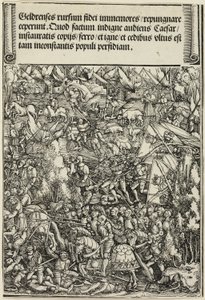 A második háború Gueldresben, I. Maximilian diadalívéből alkotó: School of Albrecht Dürer