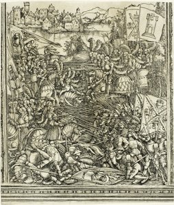 A háború Velencével, I. Maximilian diadalívéből alkotó: School of Albrecht Dürer
