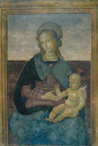 Szűz és gyermek alkotó: School of Perugino
