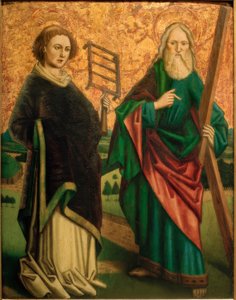Meister, The Saints Laurentius és Andreas alkotó: Schweizer Meister