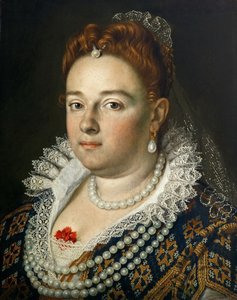 Bianca Cappello 1548-1587, Toszkána nagyhercegnőjének portréja, 1585-1586