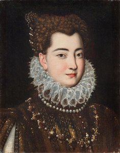 Clelia Farnese portréja 1552-1613, XVI. század második fele.