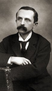 J. M. Barrie portréja, 1890 (Szépia fotó)