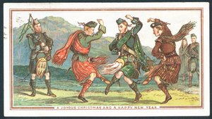 Skót karácsonyi üdvözlőlap alkotó: Scottish School