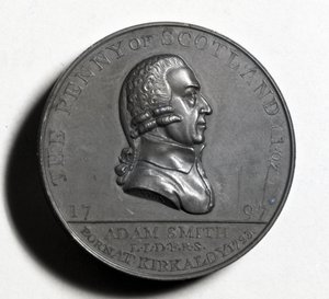 Scottish Penny Adam Smith emlékére (előlap), 1797 (réz) (a hátoldalt lásd: XJF448270)