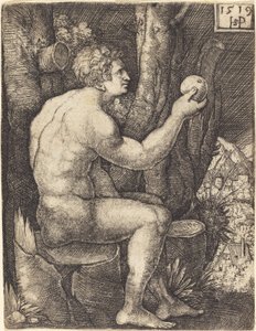 Ülő Ádám alkotó: Sebald Beham