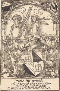 Hector Pomer címere alkotó: Sebald Beham