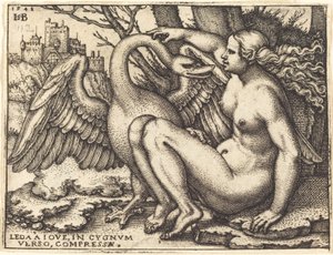 Léda és a hattyú alkotó: Sebald Beham
