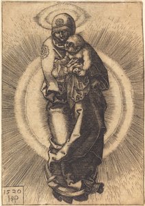Madonna a félholdon alkotó: Sebald Beham