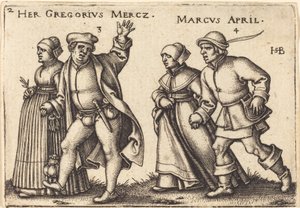március és április alkotó: Sebald Beham