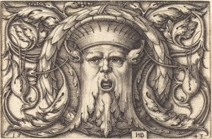 Dísz maszkkal alkotó: Sebald Beham