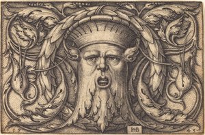 Dísz maszkkal alkotó: Sebald Beham