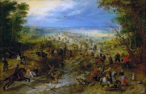 Támadás egy vagonvonat ellen, c. 1612