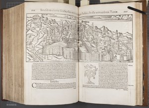 Cosmographia, Fol 1016-1017, 1544 alkotó: Sebastian Munster