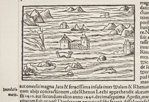 Cosmographia, a Fol 516 részlete alkotó: Sebastian Munster