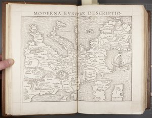 Európa, a Cosmographiából, 1544