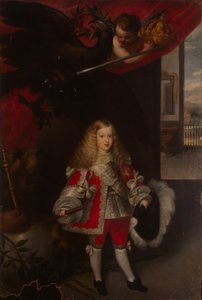 II. Spanyolországi Károly gyermekkori portréja, 1667-1670 alkotó: Sebastian de Herrera Barnuevo