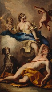 Diana és Endymion (olaj, vászon)