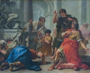 Junius Brutus, 18. század eleje (olaj, vászon) alkotó: Sebastiano Ricci